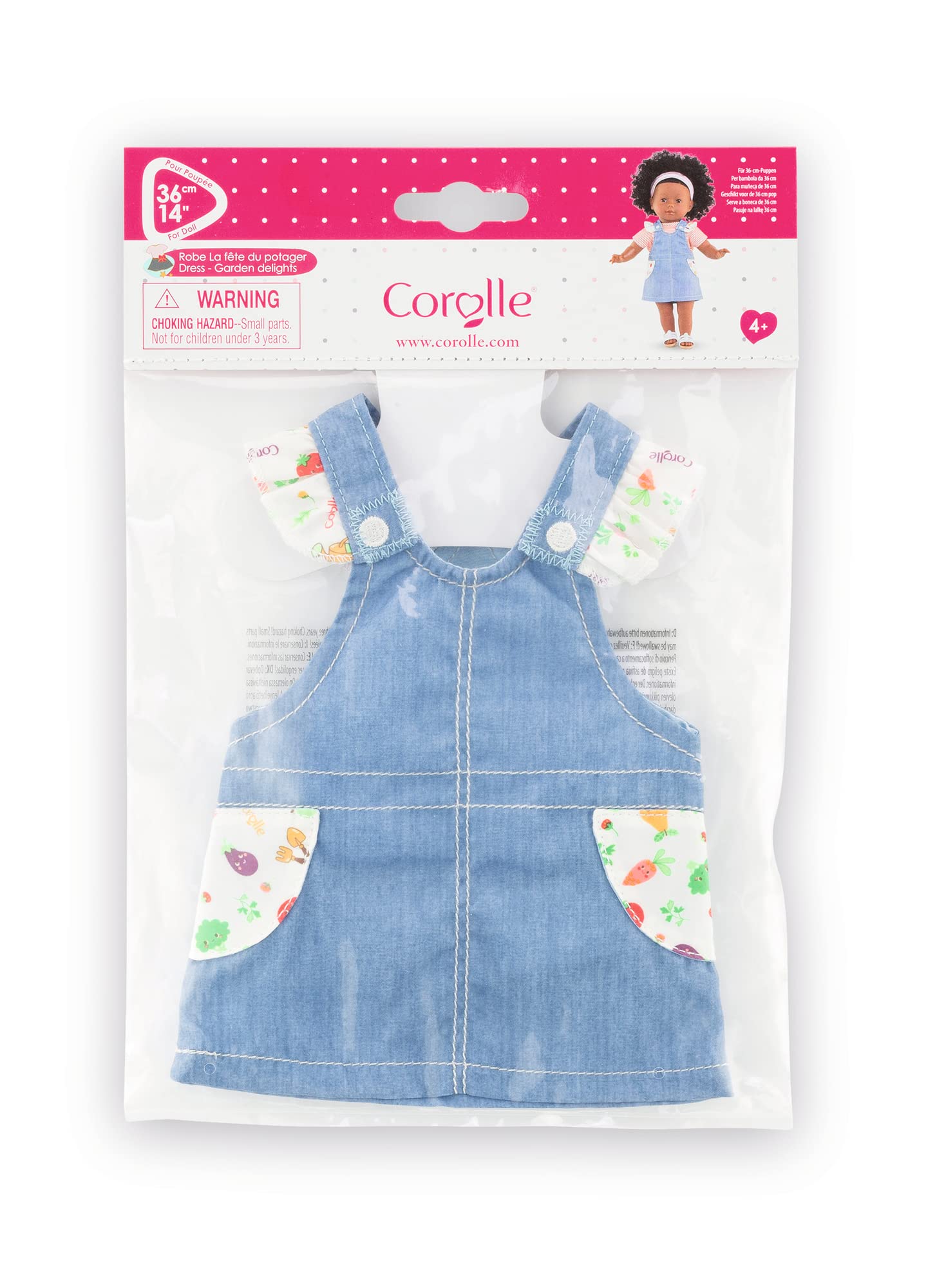 corolle-9000211810-kleid-gartenspa-puppenkleid-f-r-36-cm-ma-corolle-puppen image 2