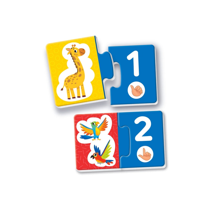 clementoni-education-erste-zahlen-lernspiel-mit-karten-und-mini-puzzles image 2