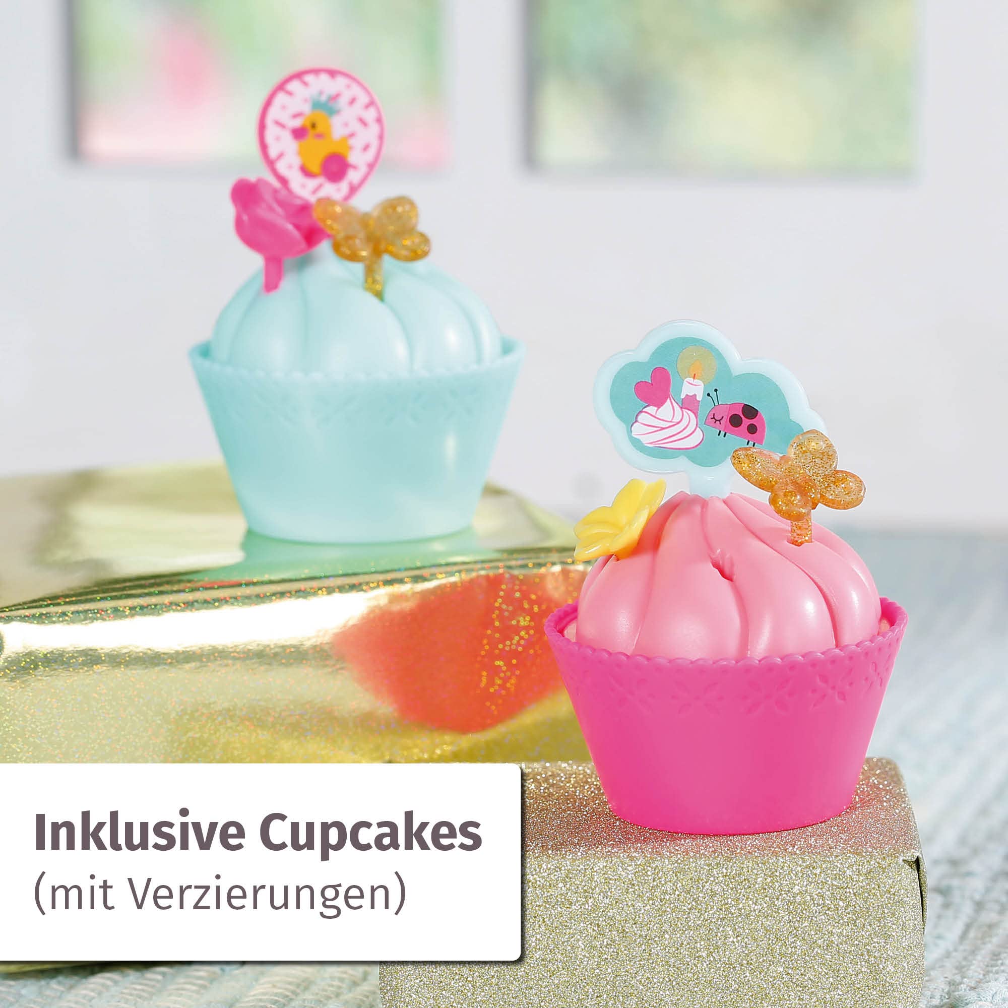 baby-born-deluxe-geburtstag-43cm-puppenkleidung-set-kleid-schuhe-papierkrone-und image 4