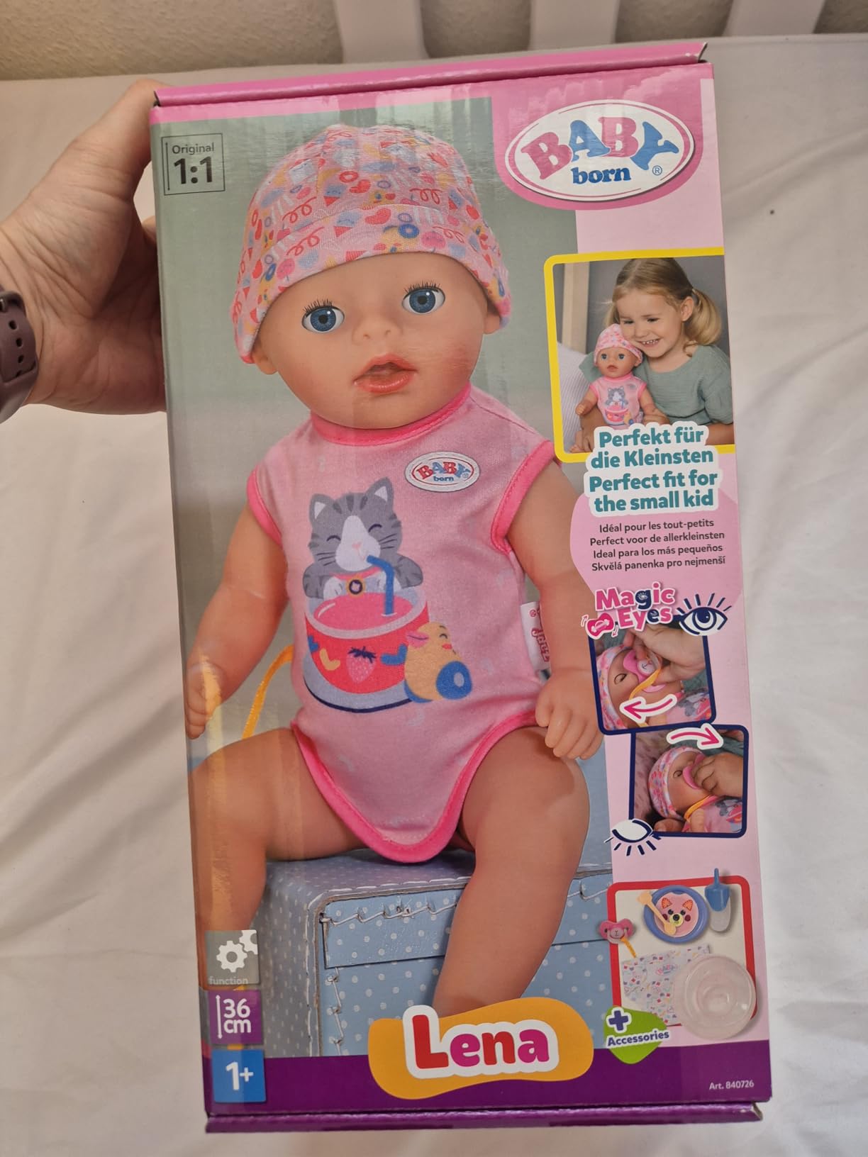 Erste Puppe perfekt