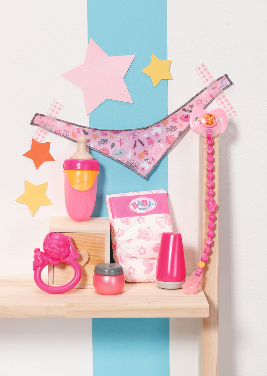 baby-born-832851-accessoires-set-8-teilig-puppenzubeh-r-pflege-set image 2