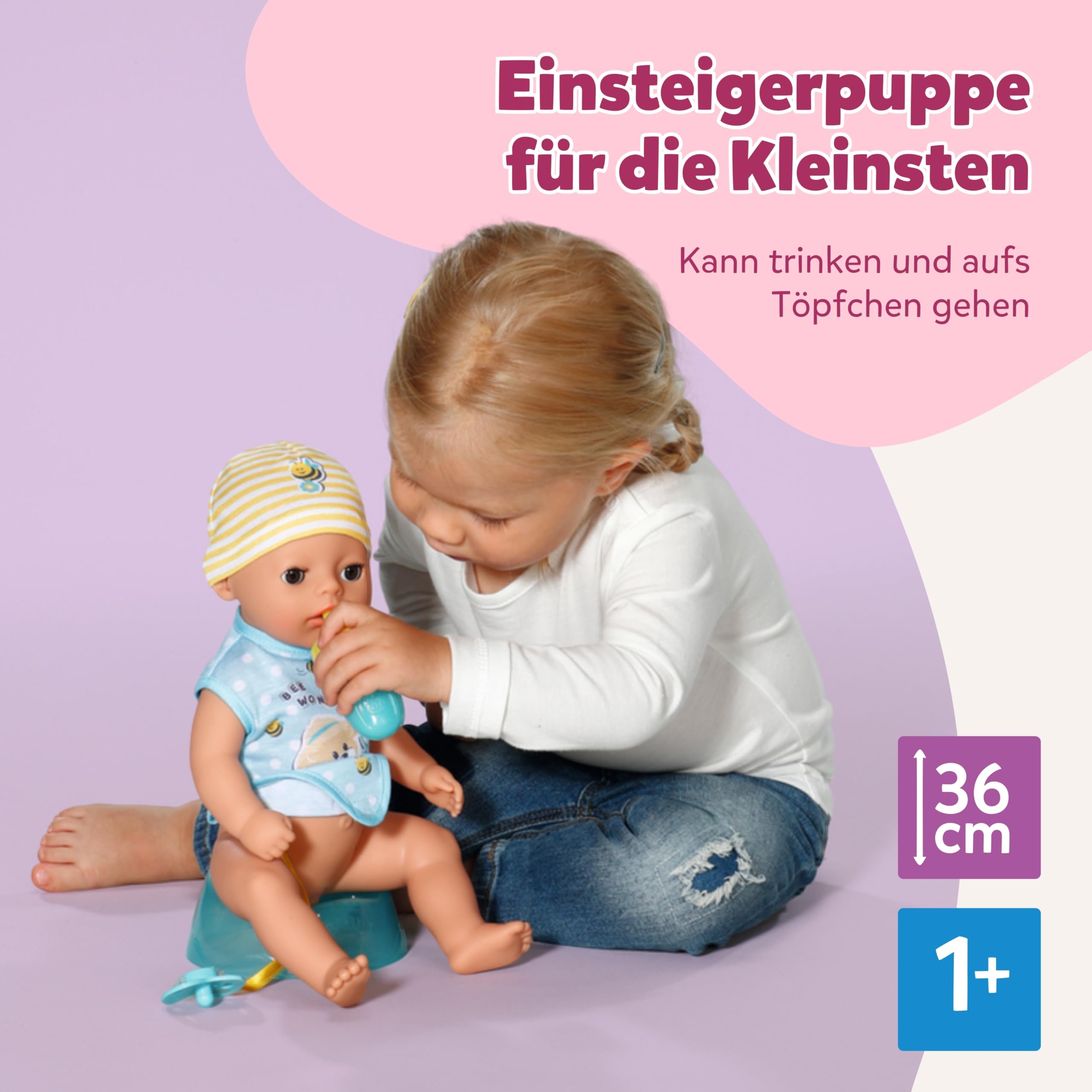 baby-born-lukas-little-baby-boy-36-cm-babypuppe-mit-7-funktionen image 4