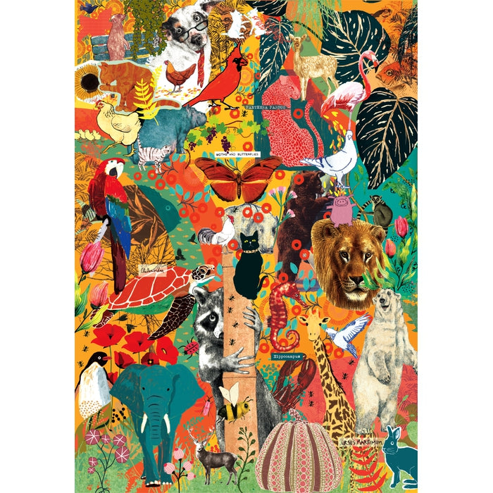 clementoni-more-is-more-animal-botanics-puzzle-1000-teile image 2