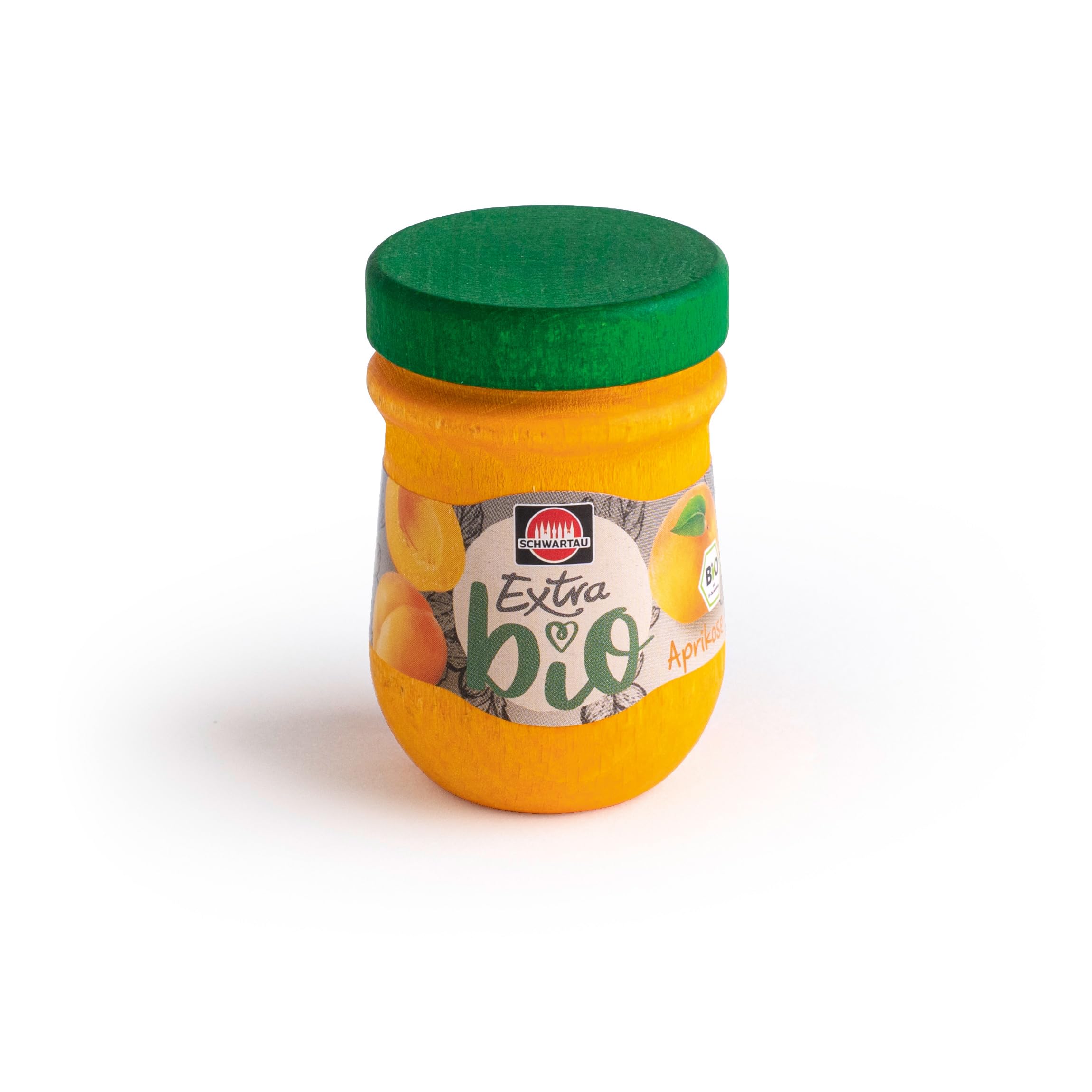 erzi-19092-marmelade-schwartau-aprikose-aus-holz-kaufladenspielzeug image 1