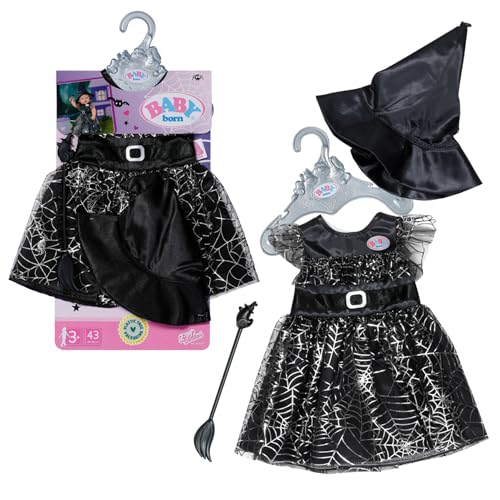 baby-born-hexenkleid-43-cm-mit-besen-und-hexenhut-836026 image 7