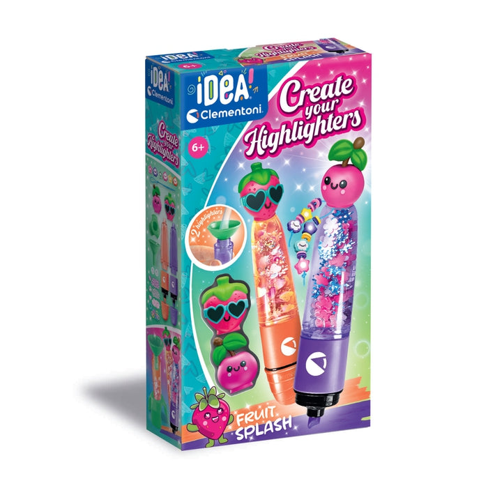clementoni-idea-deine-textmarker-kreationen-fr-chte-2-stifte-bastelset image 1