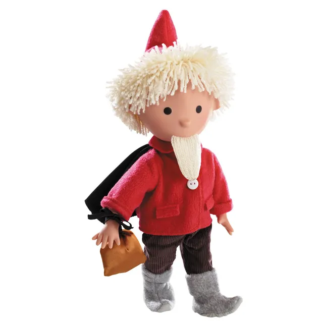 g-tz-0070101-sandmann-puppe-rot-mit-schlafsandbeutel-37-cm image 1