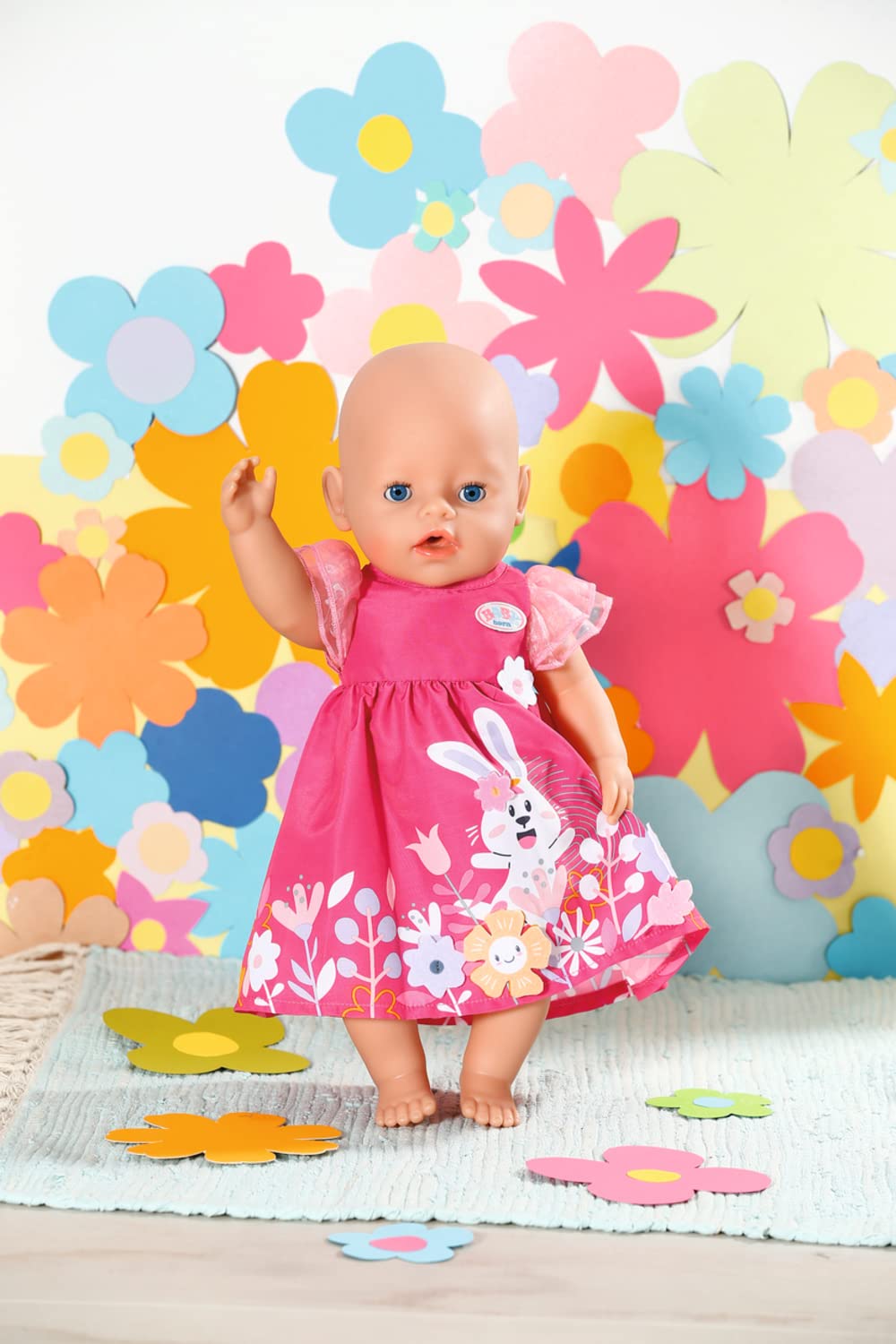 baby-born-kleid-bl-mchen-43cm-puppenkleid-mit-b-gel image 3