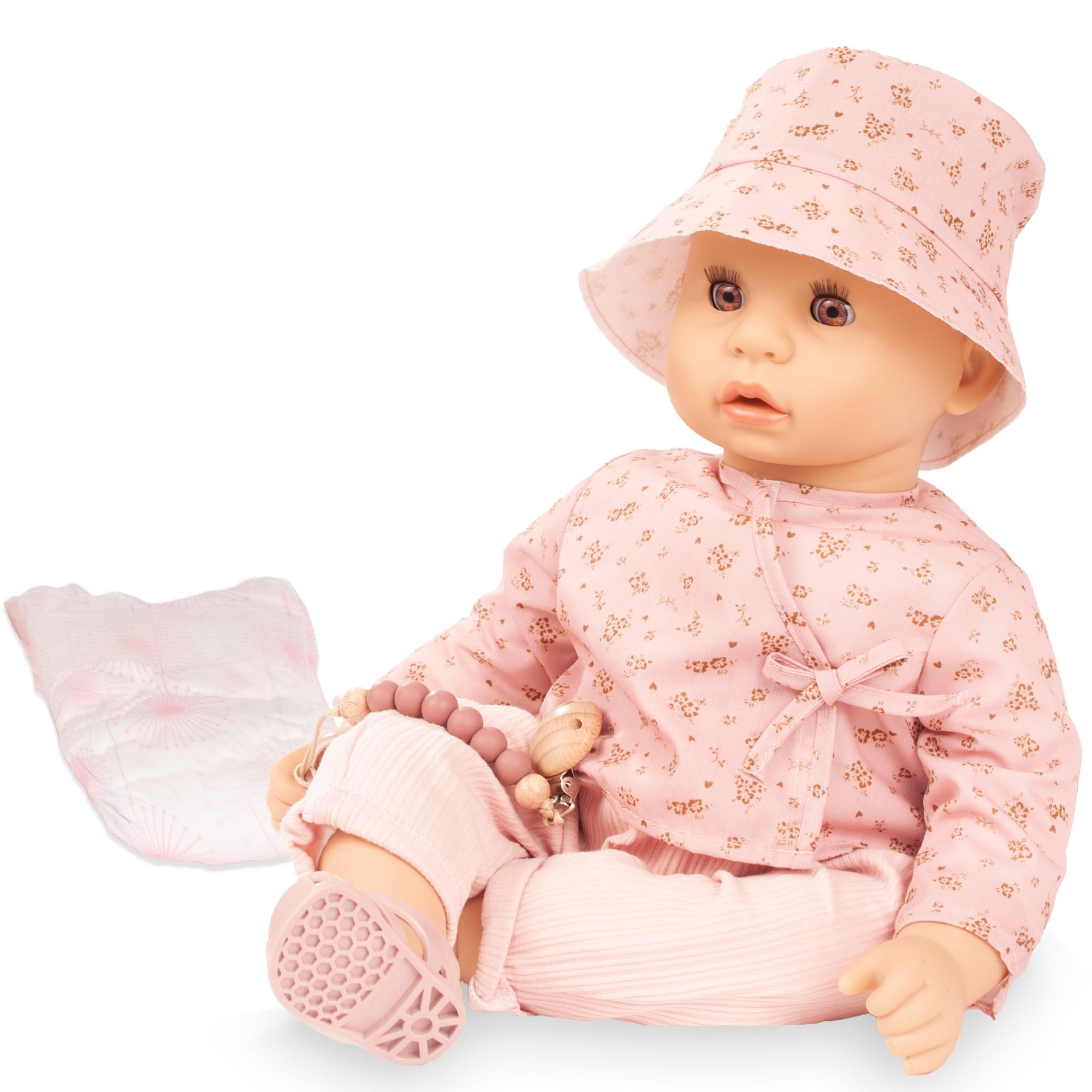 g-tz-cookie-millefleur-puppe-48-cm-babypuppe-mit-schlafaugen-9-teilig image 1