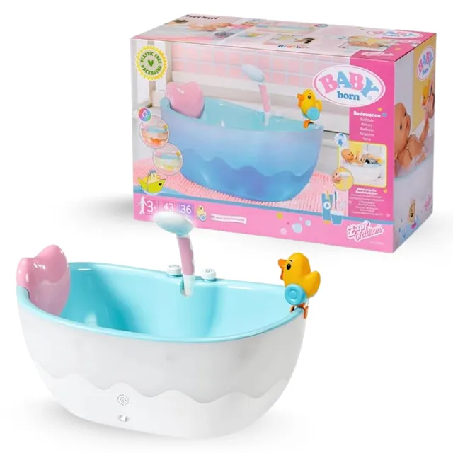 baby-born-badewanne-mit-farbwechsel-dusch-und-soundfunktion-puppenzubeh-r image 1