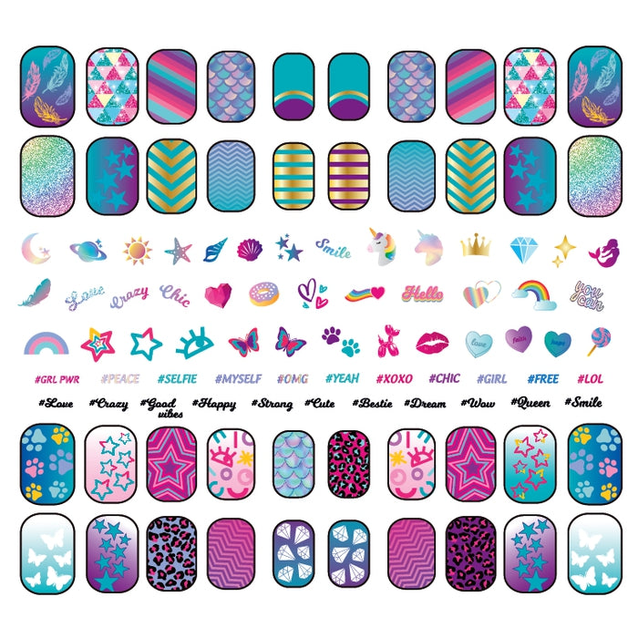 clementoni-crazy-chic-fluoreszierende-n-gel-nagelset-glow-in-the-dark image 3
