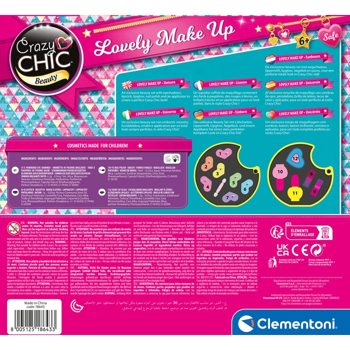 clementoni-crazy-chic-lovely-make-up-einhorn-schminktasche image 5