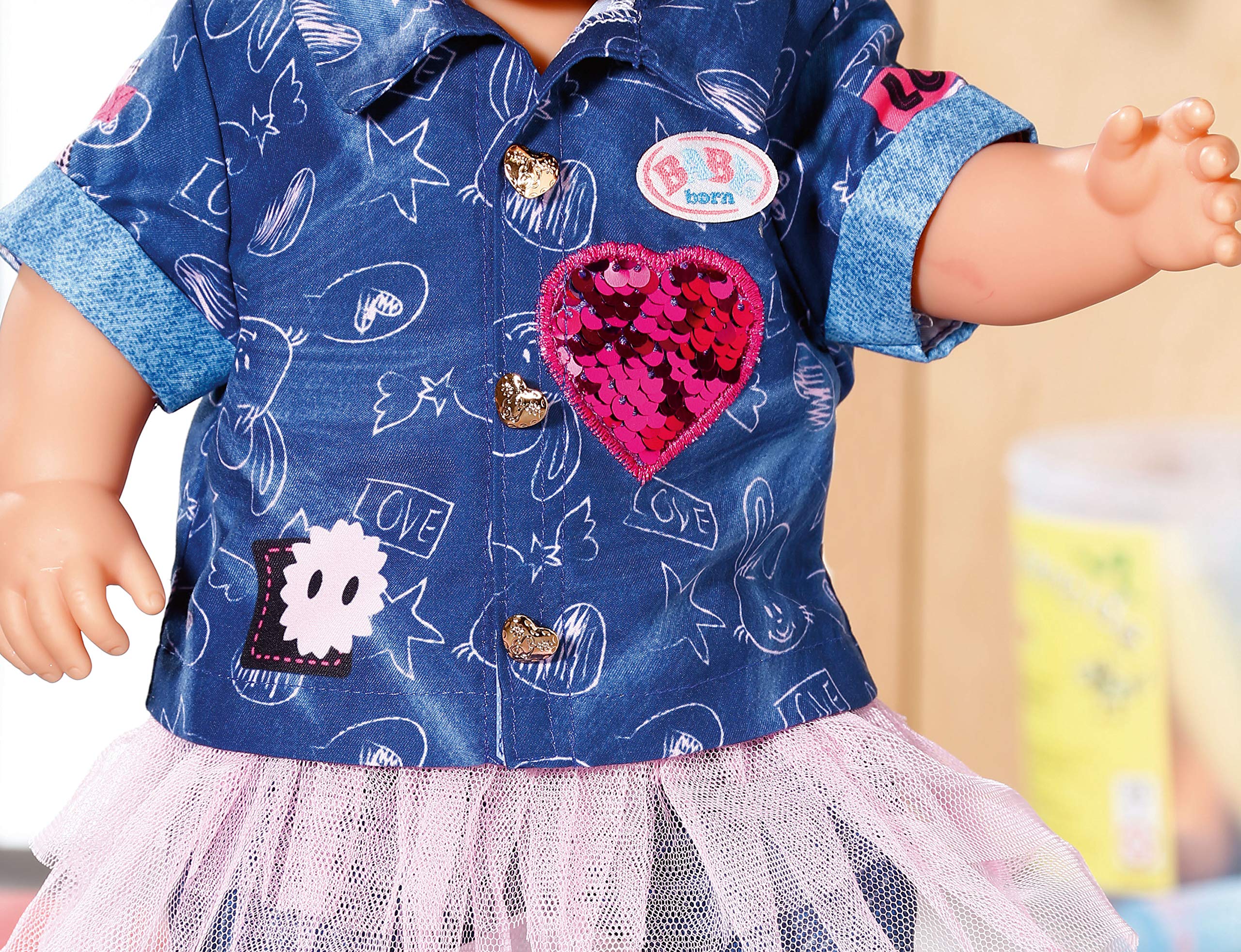 baby-born-deluxe-jeans-kleid-puppenbekleidungs-set-f-r-43-cm-puppen image 6