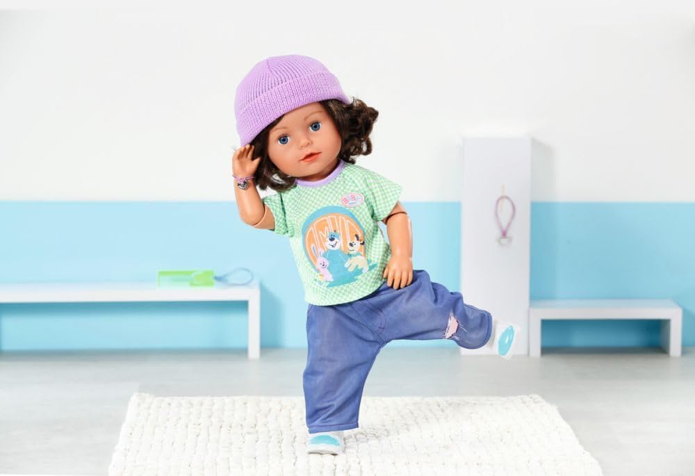 baby-born-brother-play-style-43cm-jungen-puppe-mit-haaren-und-7-funktionen image 8