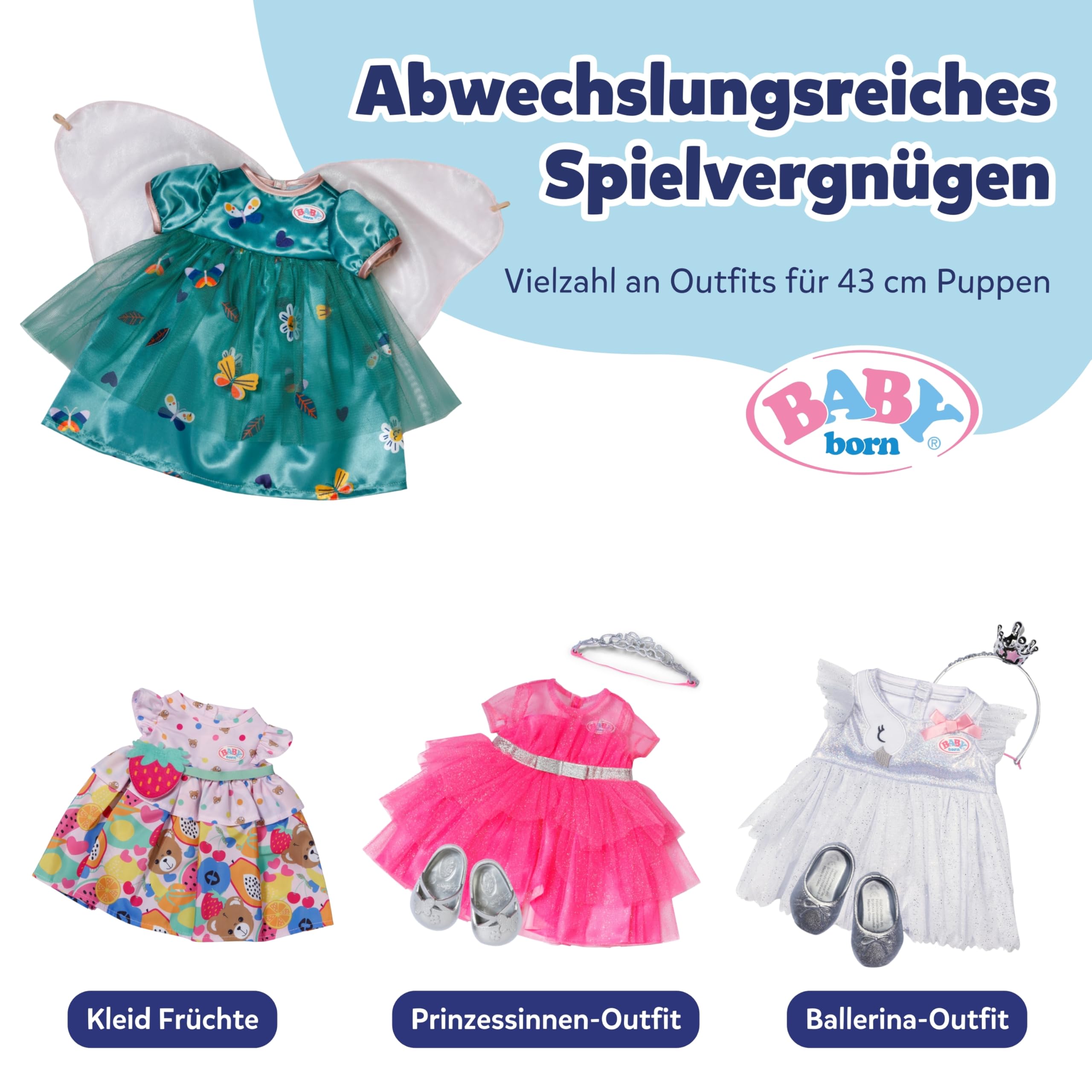 baby-born-feenkleid-mit-fl-geln-f-r-43-cm-puppen image 6