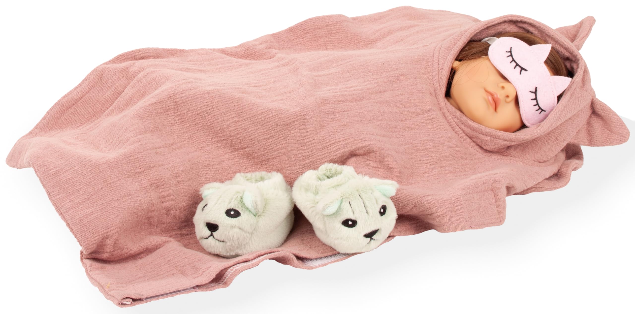 g-tz-little-kidz-grete-pj-party-2511042-stehpuppe-36-cm-8-teilig image 7