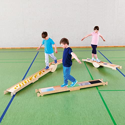 erzi-46388-balancierparcours-rocky-aus-holz-6-teiliges-set-f-r-freizeit-sport-un image 5