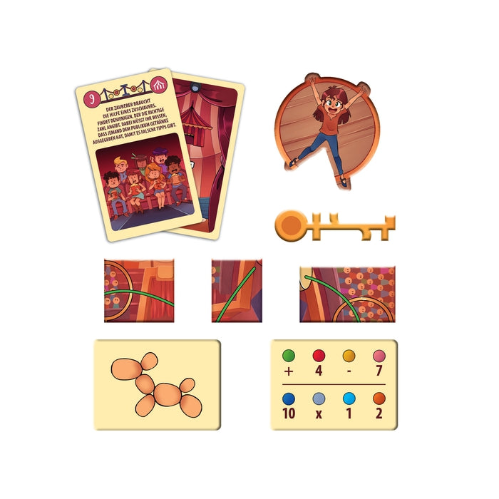 clementoni-galileo-games-escape-game-junior-abenteuer-in-der-manege image 2