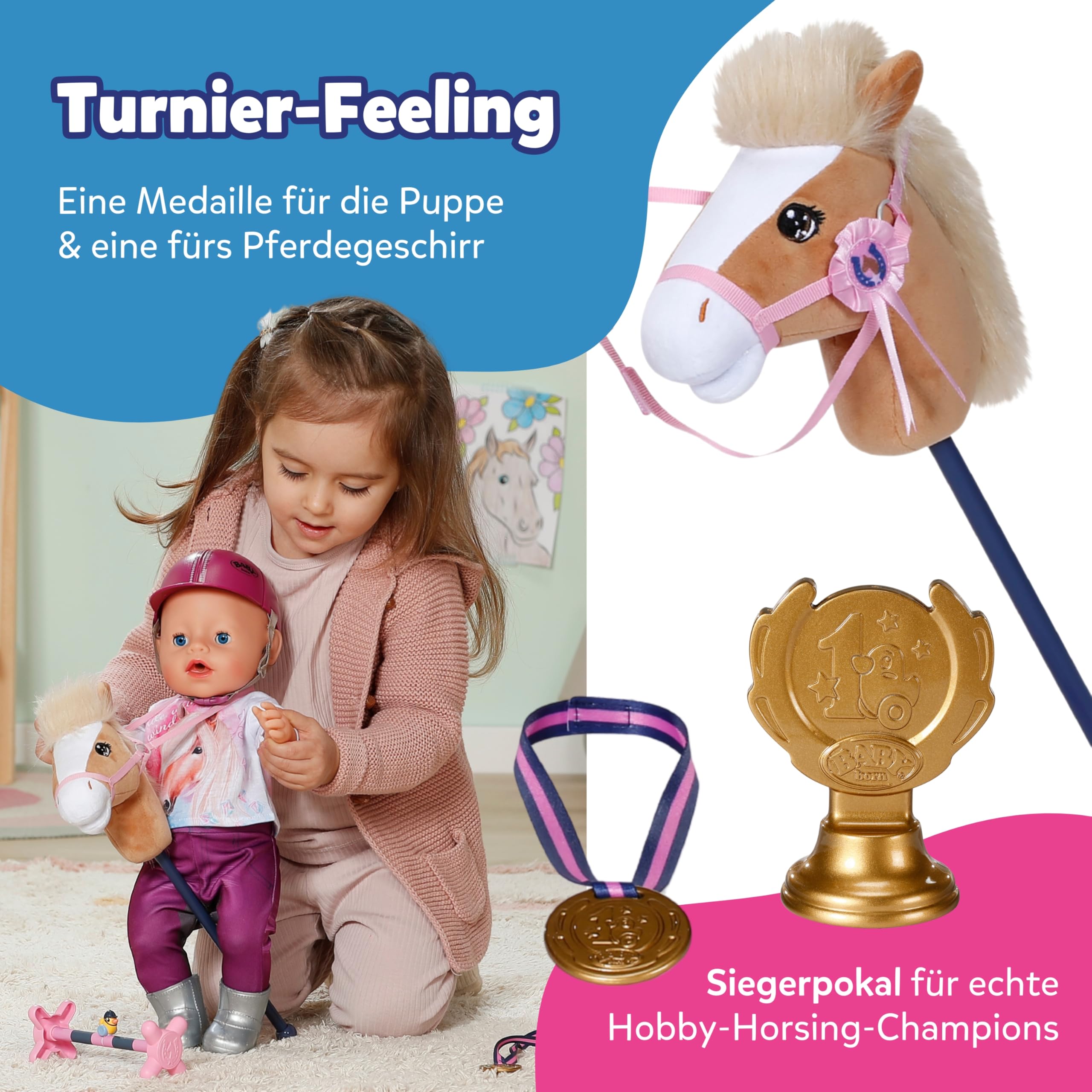 baby-born-hobby-horsing-set-f-r-36-und-43-cm-puppen-mit-steckenpferd image 5