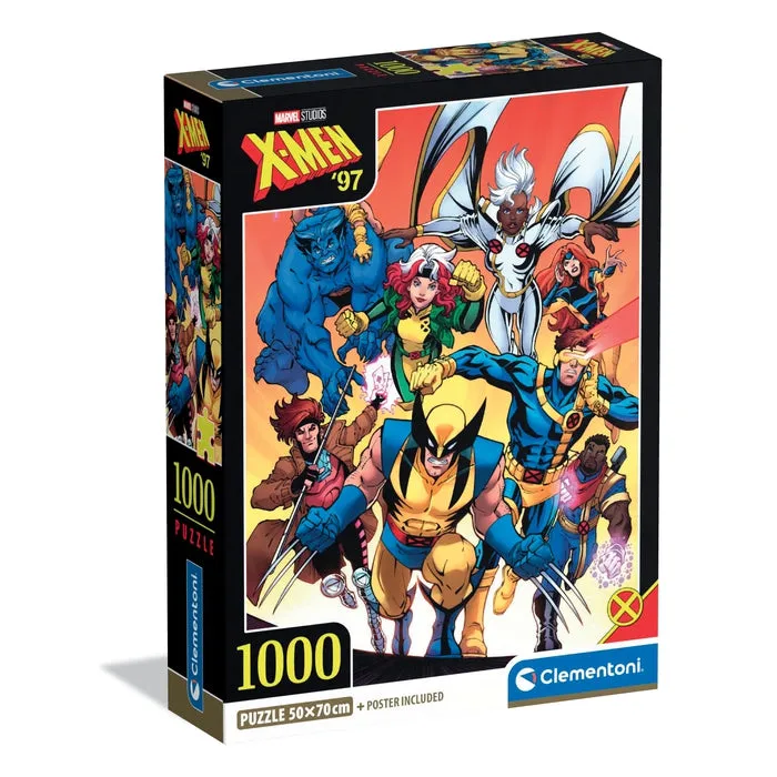clementoni-marvel-x-men-1000-teile-superhelden-puzzle-70-x-50-cm image 1