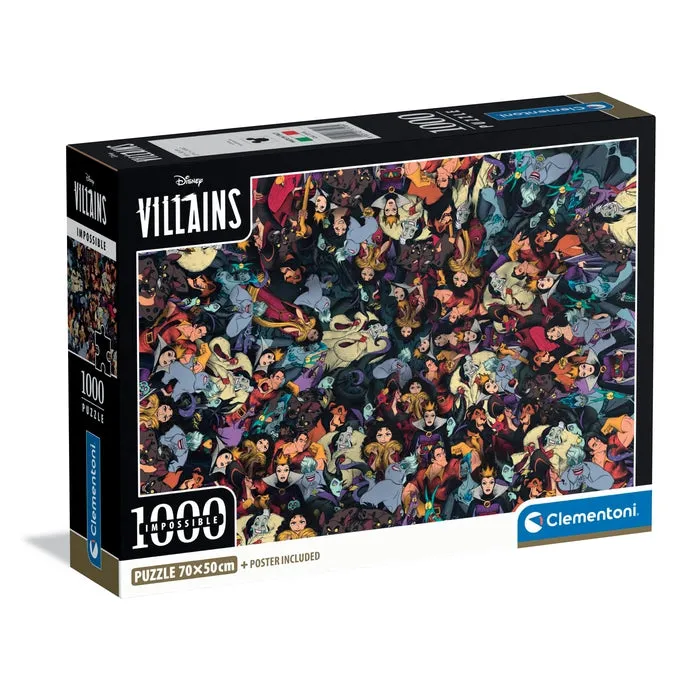 clementoni-puzzle-disney-villains-1000-teile-70-x-50-cm image 1