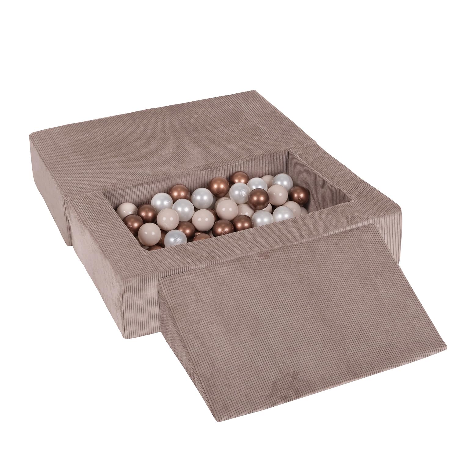 kiddymoon-kindersofa-modular-mit-keil-und-100-b-llen-7cm-gerippter-stoff image 5