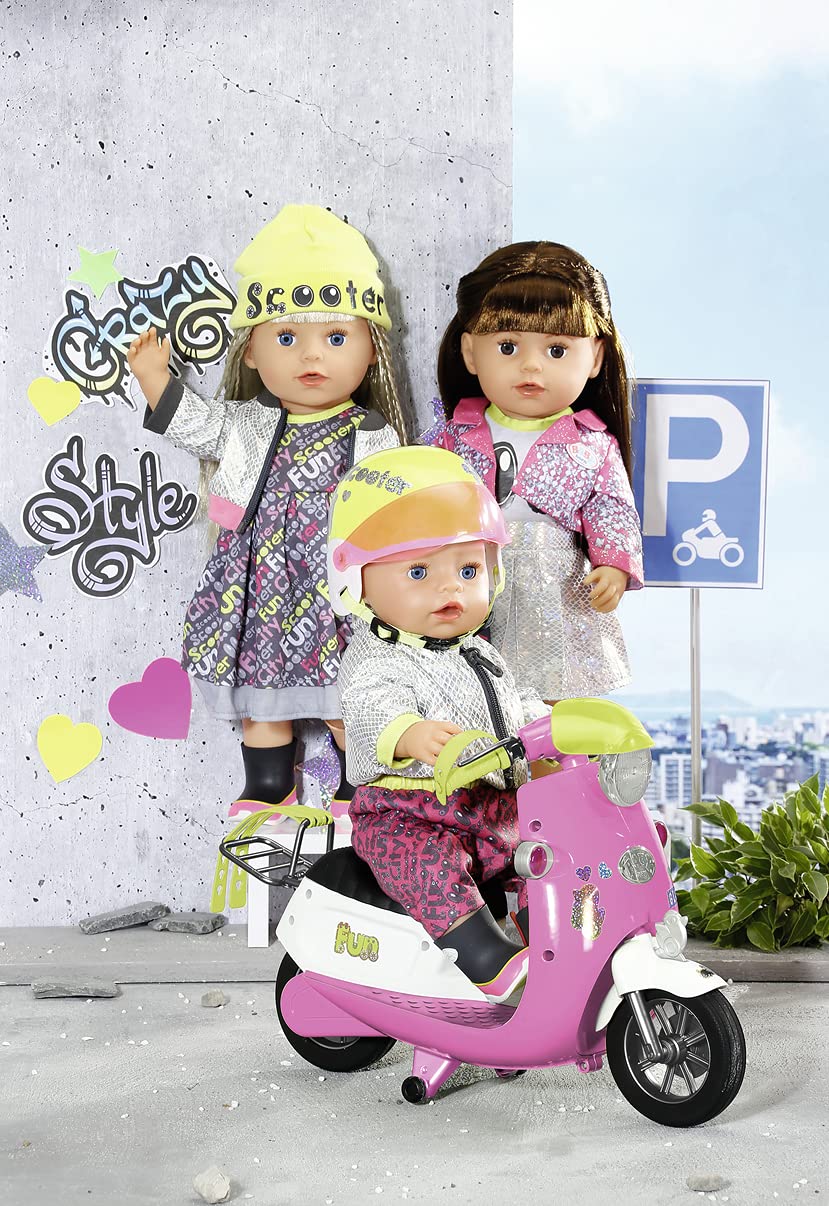 baby-born-city-deluxe-scooter-combo-830215-puppenoutfit-f-r-43-cm-puppen-mit-ove image 8