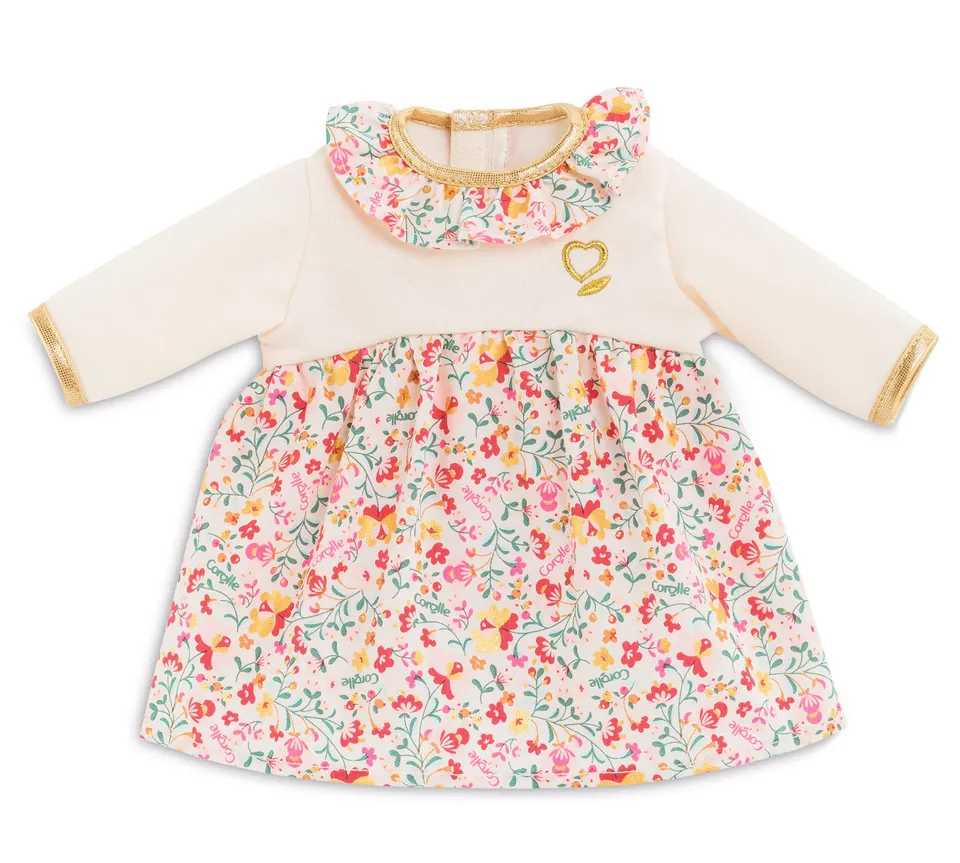 corolle-mon-premier-poupon-kleid-winterbl-ten-f-r-30-cm-babypuppen image 1
