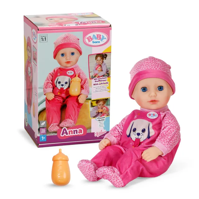baby-born-little-anna-36cm-babypuppe-mit-stoffk-rper-und-schlafaugen image 1