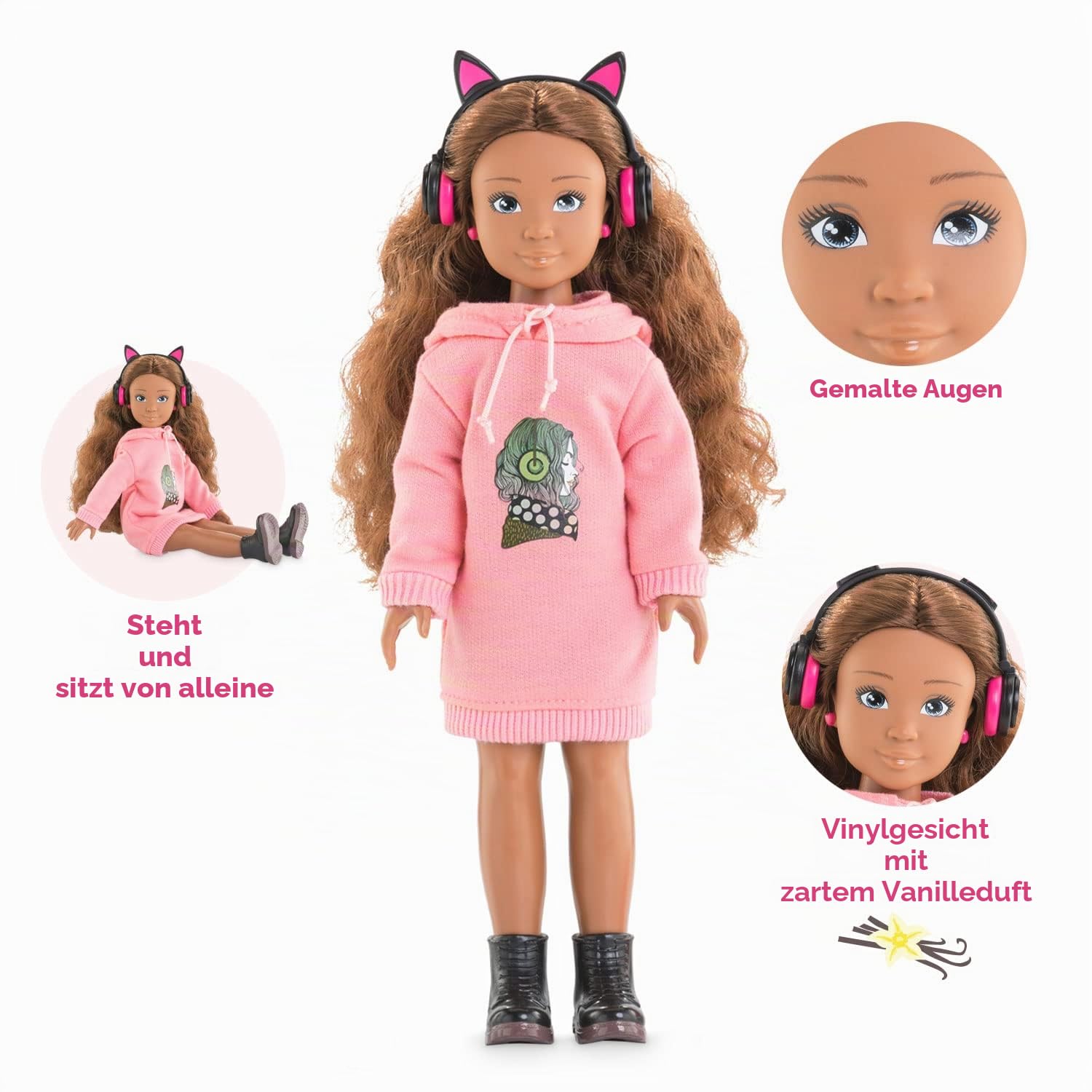 corolle-girls-melody-musik-und-fashion-set-28cm-spielpuppe-mit-hund image 3