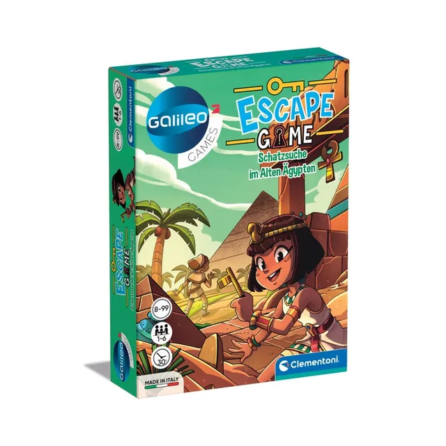 clementoni-galileo-games-escape-game-schatzsuche-im-alten-gypten-brettspiel image 1
