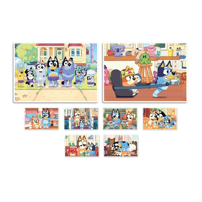 clementoni-edukit-4-in-1-bluey-puzzle-memo-und-w-rfelpuzzle-set image 3