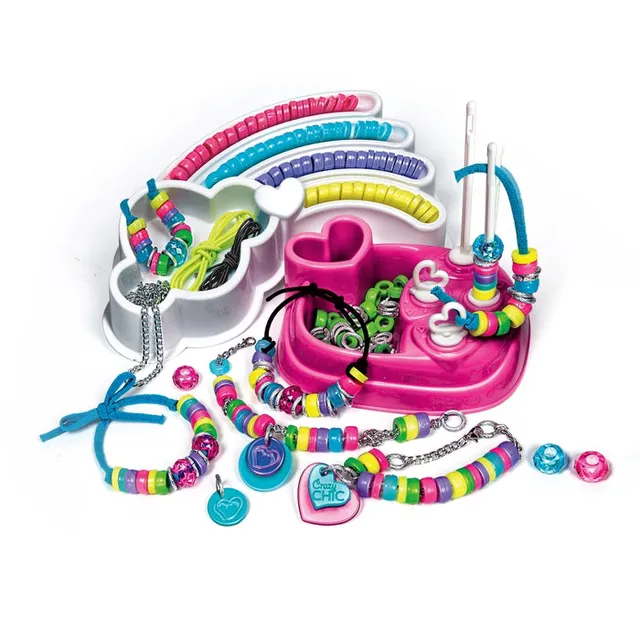 clementoni-crazy-chic-trendige-perlenarmb-nder-schmuck-set image 1