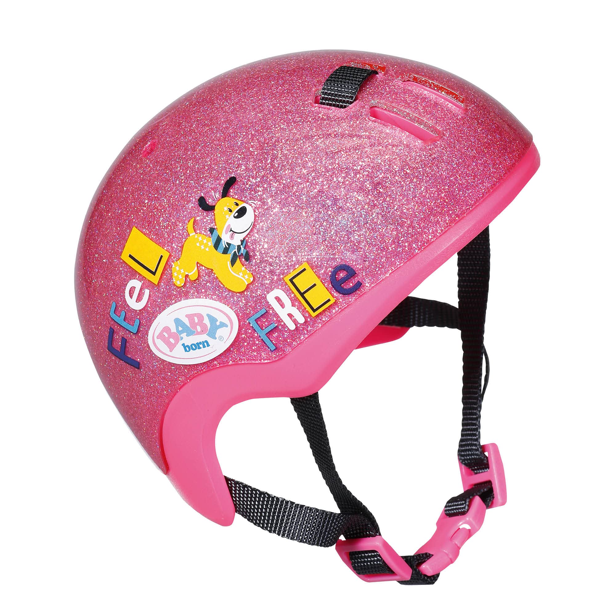 baby-born-fahrradhelm-f-r-43cm-puppen-rosa-glitzer-834909-zapf-creation image 1
