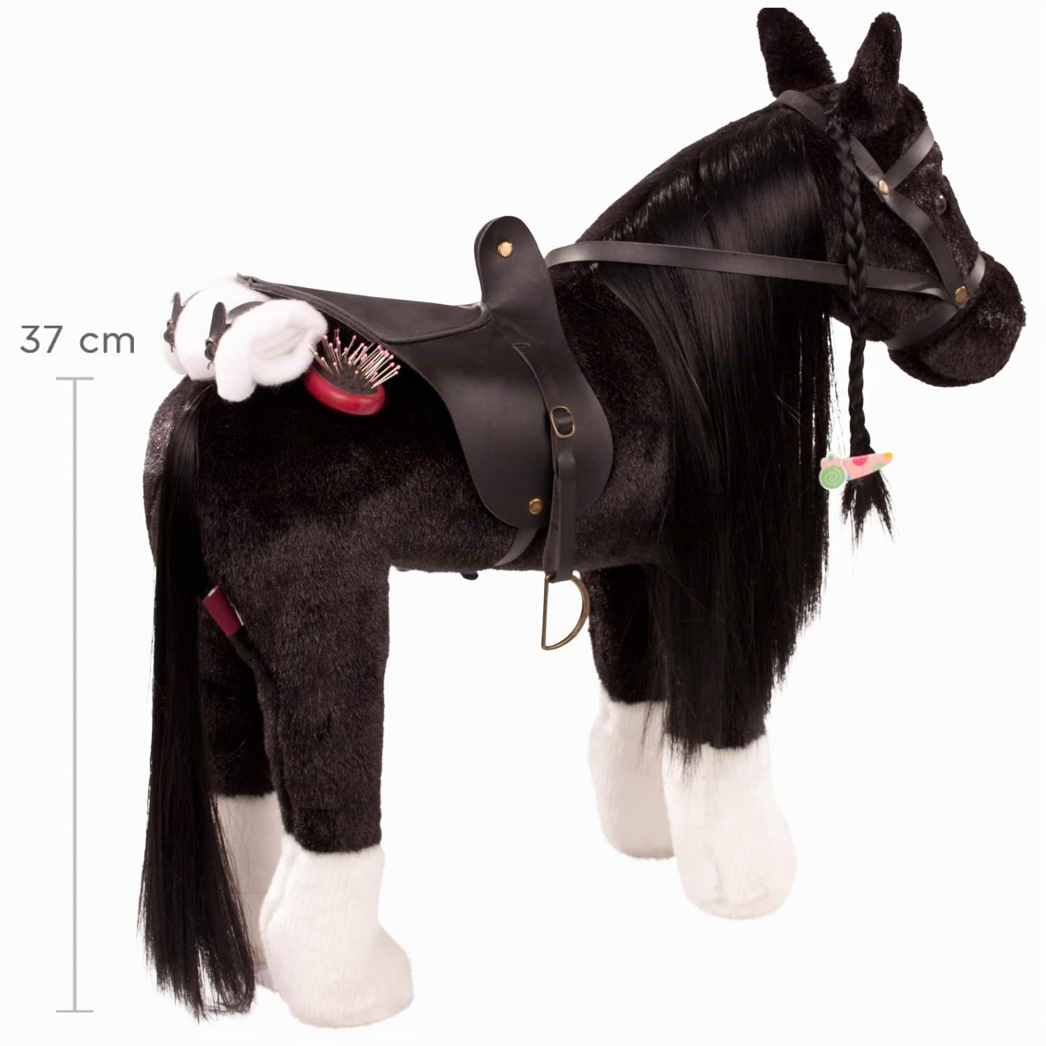 g-tz-3402783-rappe-max-k-mmpferd-pl-schpferd-mit-sattel-f-r-puppen-bis-50-cm image 5