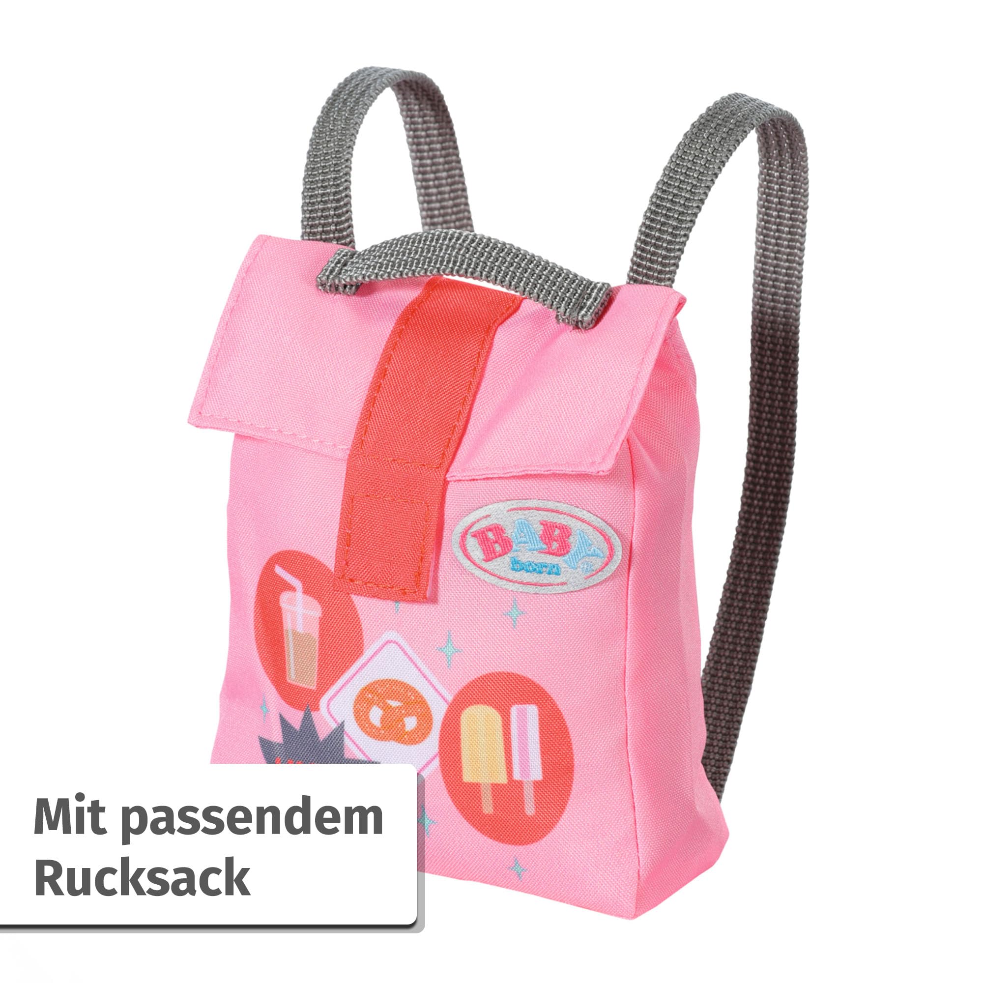baby-born-snack-shop-outfit-835944-f-r-43-cm-puppen-mit-cap-und-rucksack image 5