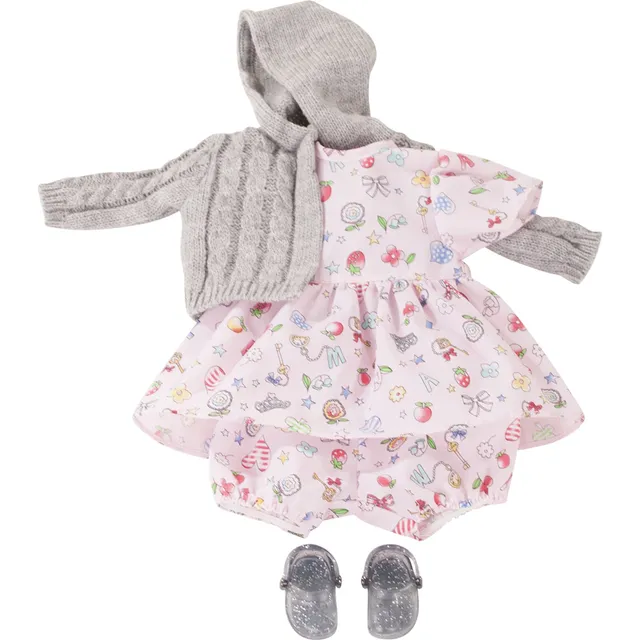 g-tz-3402922-kombi-villa-kunterbunt-puppenkleidung-4-tlg-f-r-babypuppen-30-33-cm image 1
