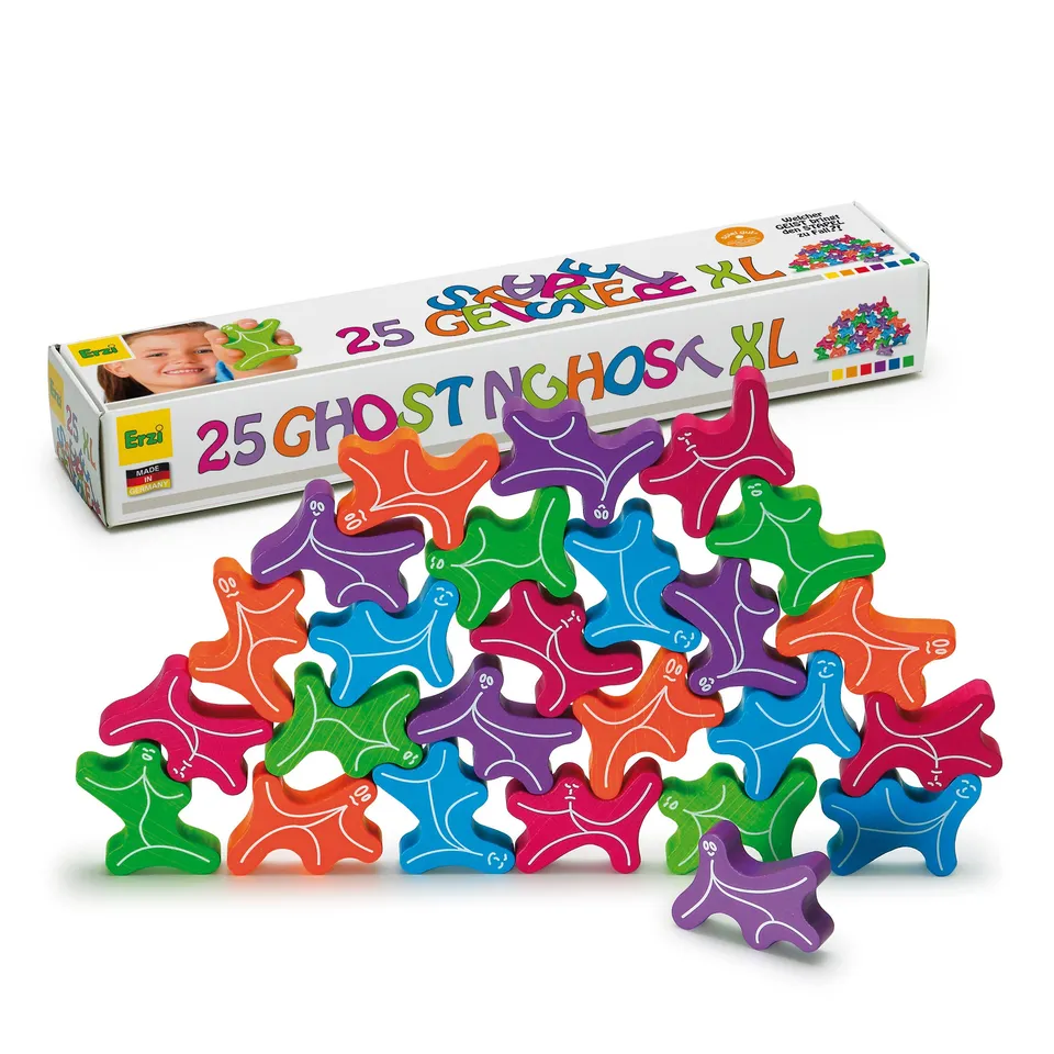 erzi-42264-stapelgeister-xl-25-teilig-aus-buche-stapelspiel-holz image 1