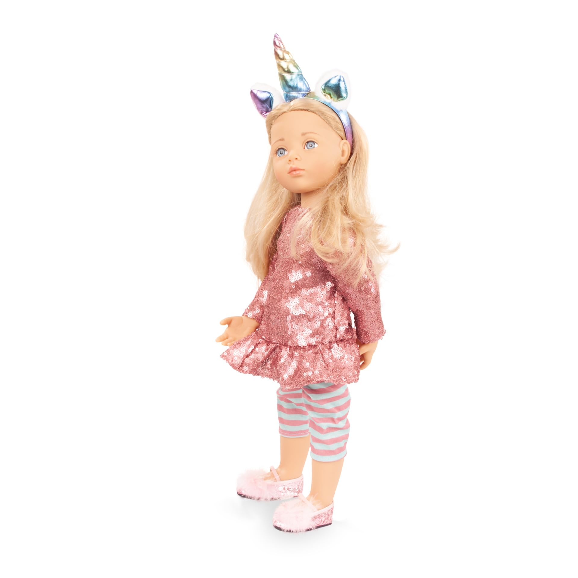 g-tz-happy-kidz-anna-einhorn-puppe-50-cm-multigelenk-stehpuppe-6-teilig image 5