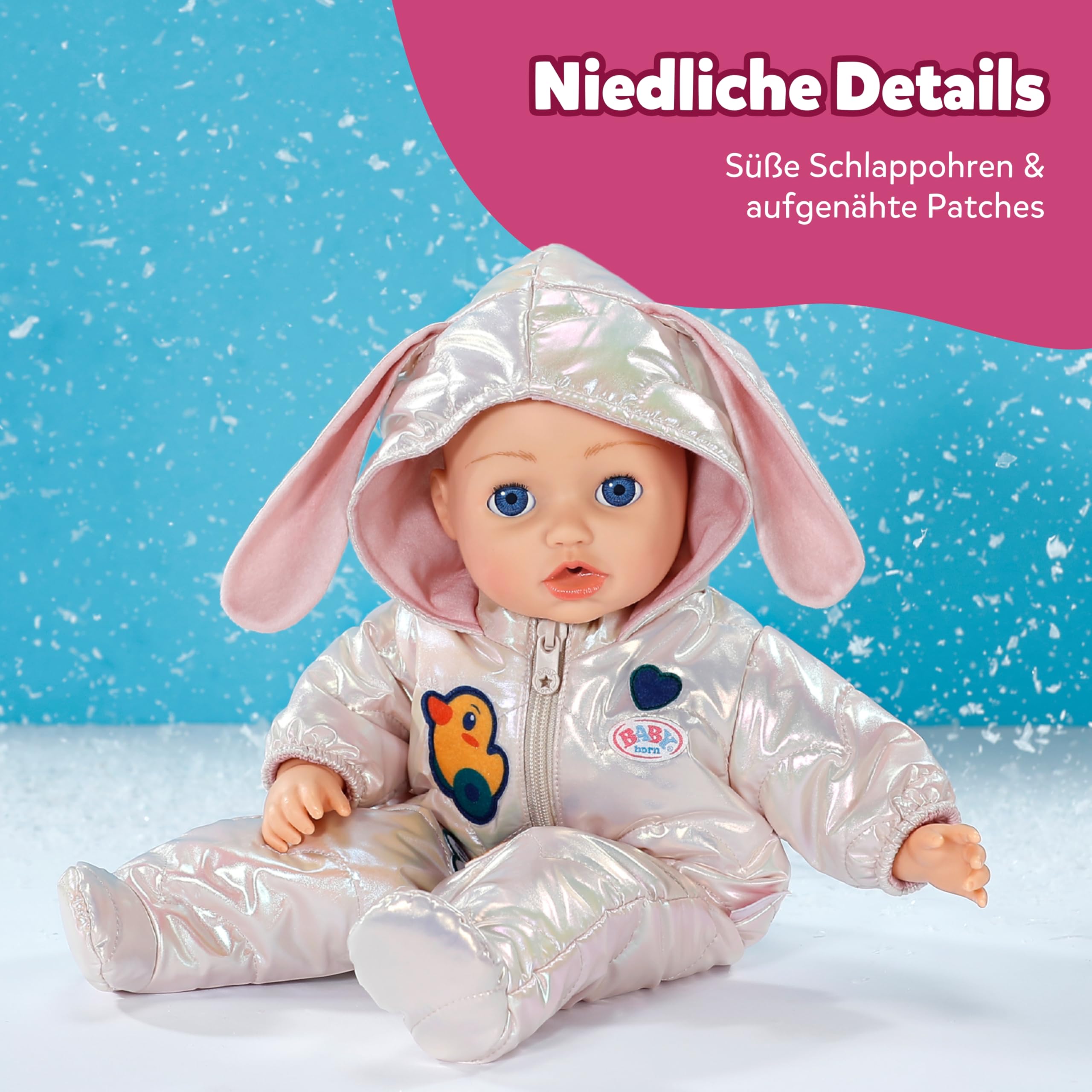 baby-born-winteranzug-creme-mit-hasenohren-schneeanzug-f-r-43-cm-puppen-und-tedd image 3