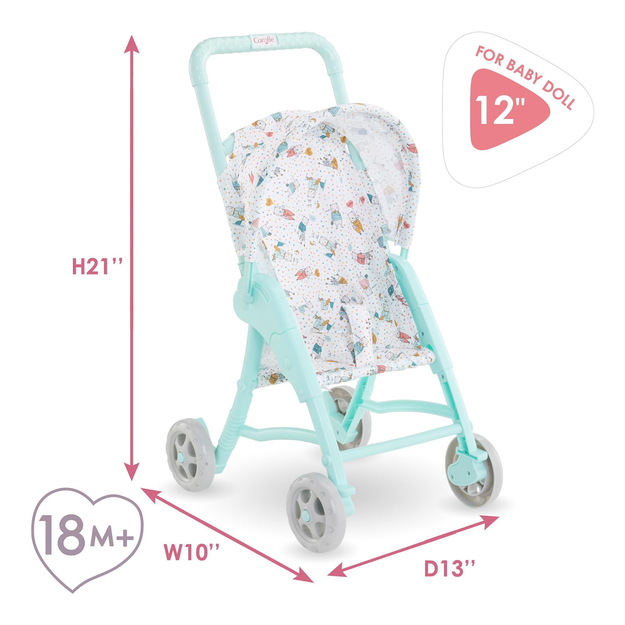 corolle-mon-premier-poupon-30cm-puppenbuggy-blau-b-rendesign image 3