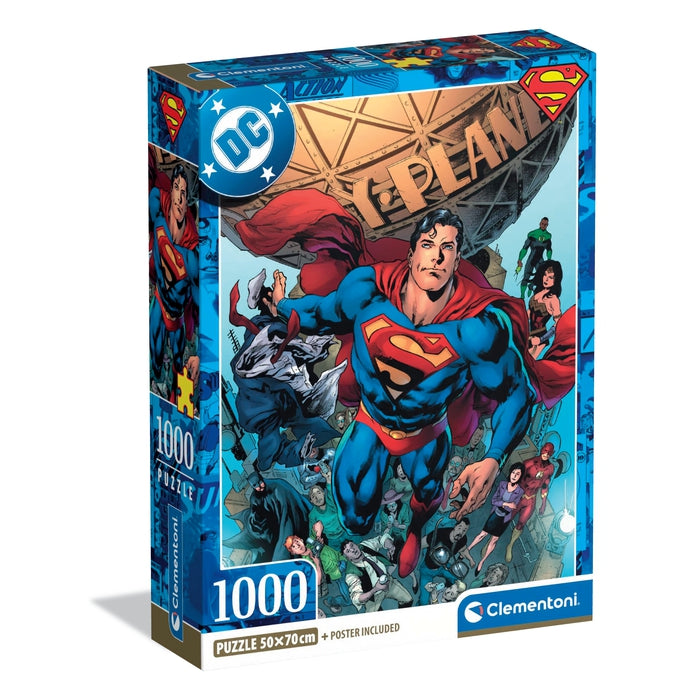 clementoni-puzzle-superman-1000-teile image 1