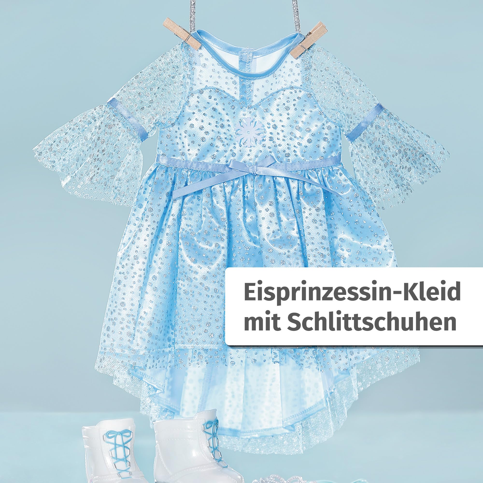 baby-born-eisprinzessin-43cm-kleid-mit-schlittschuhen-und-tiara image 3
