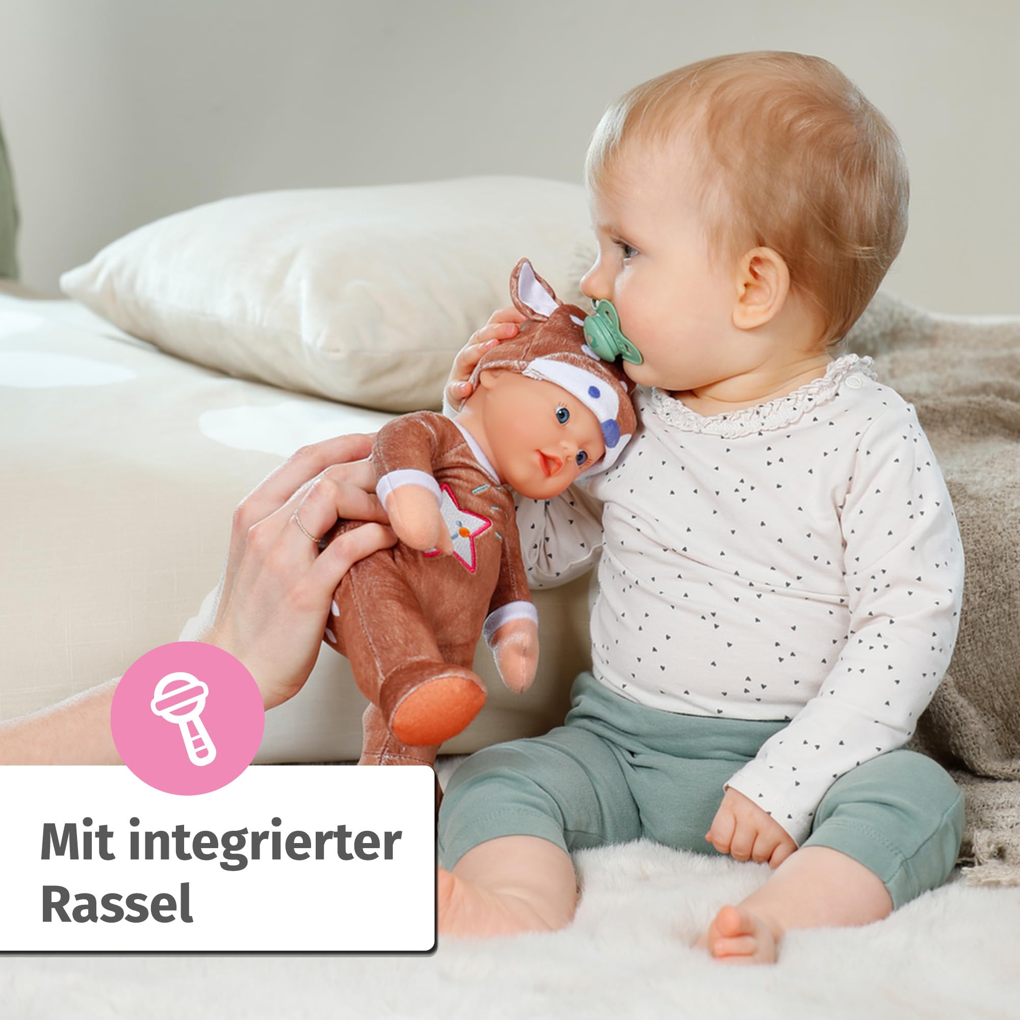 baby-born-for-babies-sleepy-reh-30cm-stoffpuppe-mit-rassel image 3