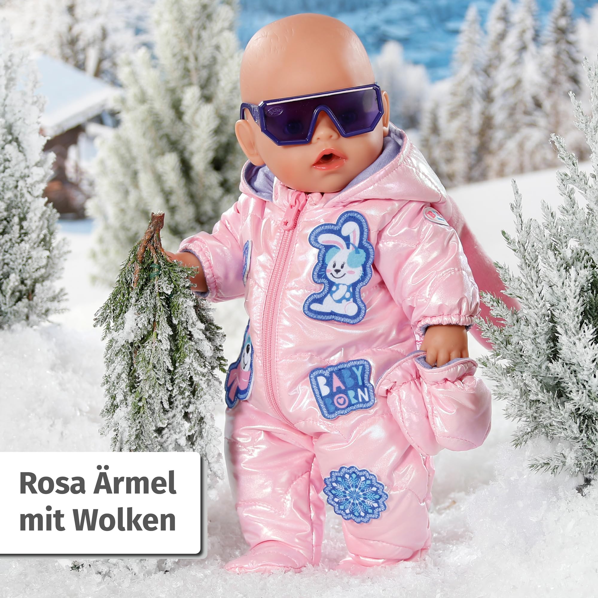 baby-born-deluxe-skianzug-834190-mit-hasenohren-schneeanzug-f-r-43-cm-puppen-sch image 2