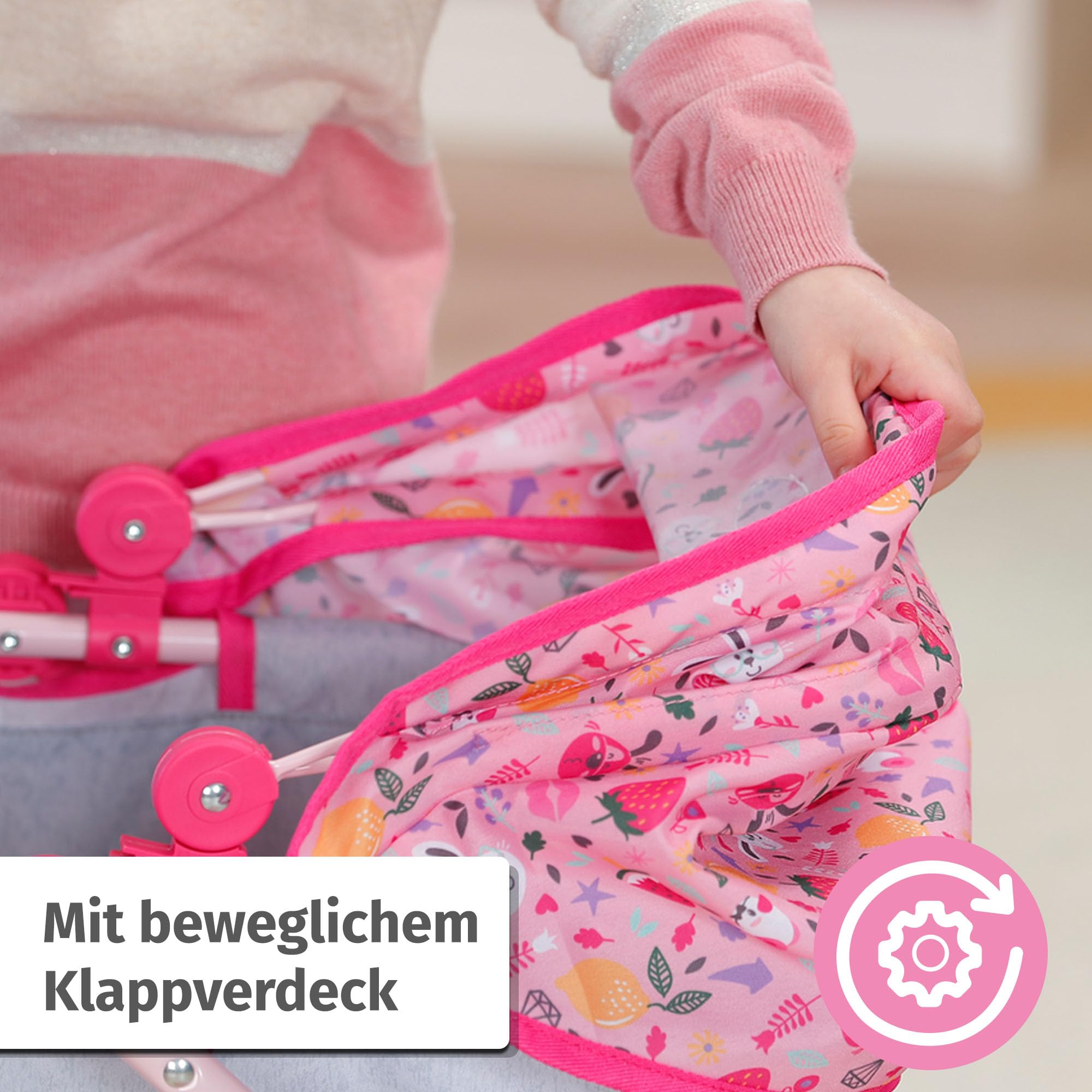 baby-born-deluxe-puppenwagen-mit-verstellbarer-liegefl-che-834145 image 4