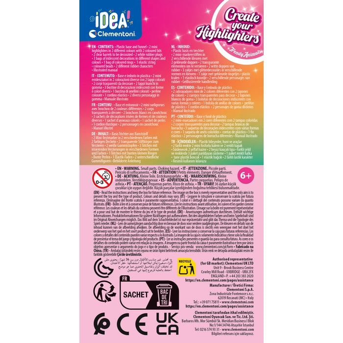 clementoni-idea-deine-textmarker-kreationen-tiere-im-trend image 6