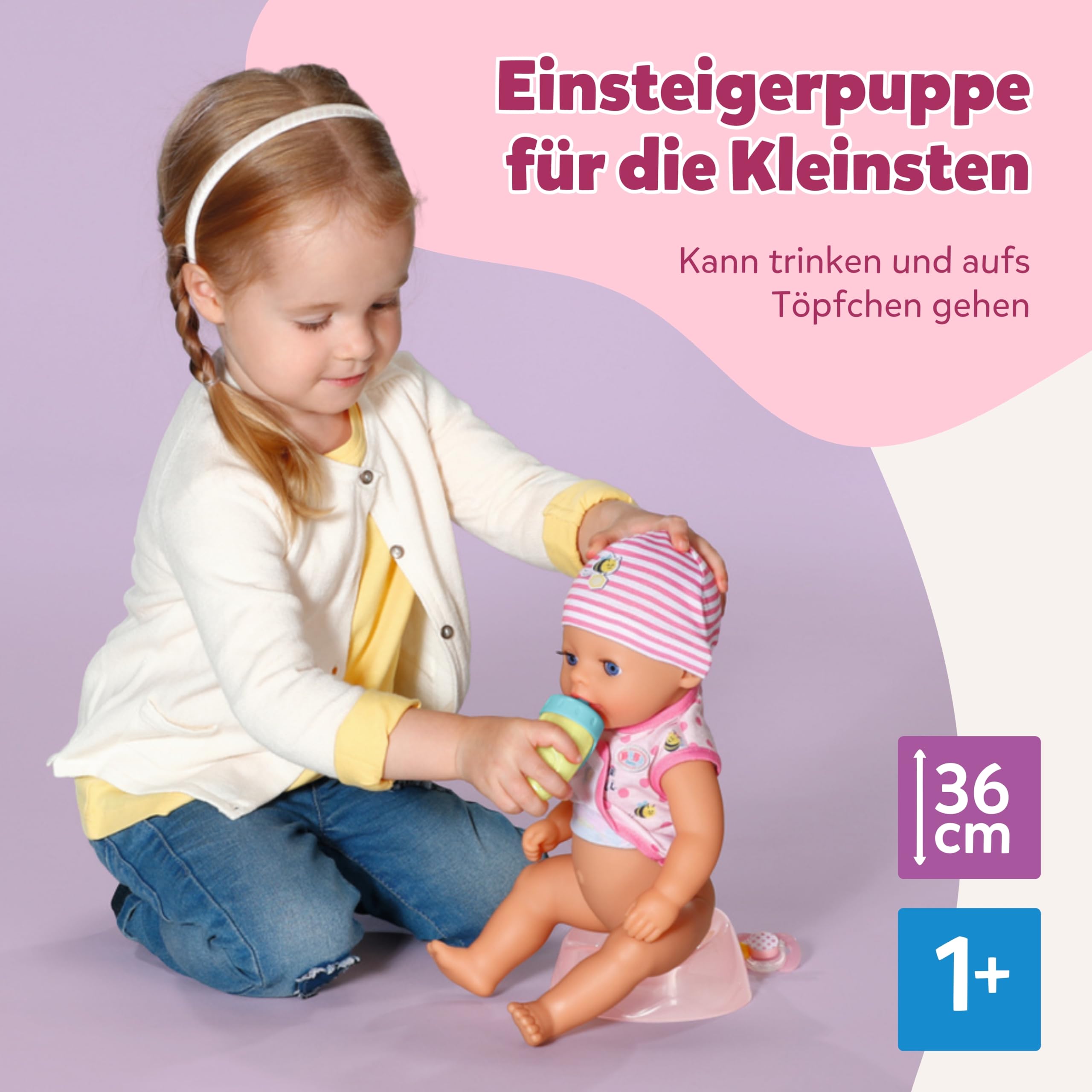 baby-born-little-lena-babypuppe-36-cm-mit-7-funktionen image 4