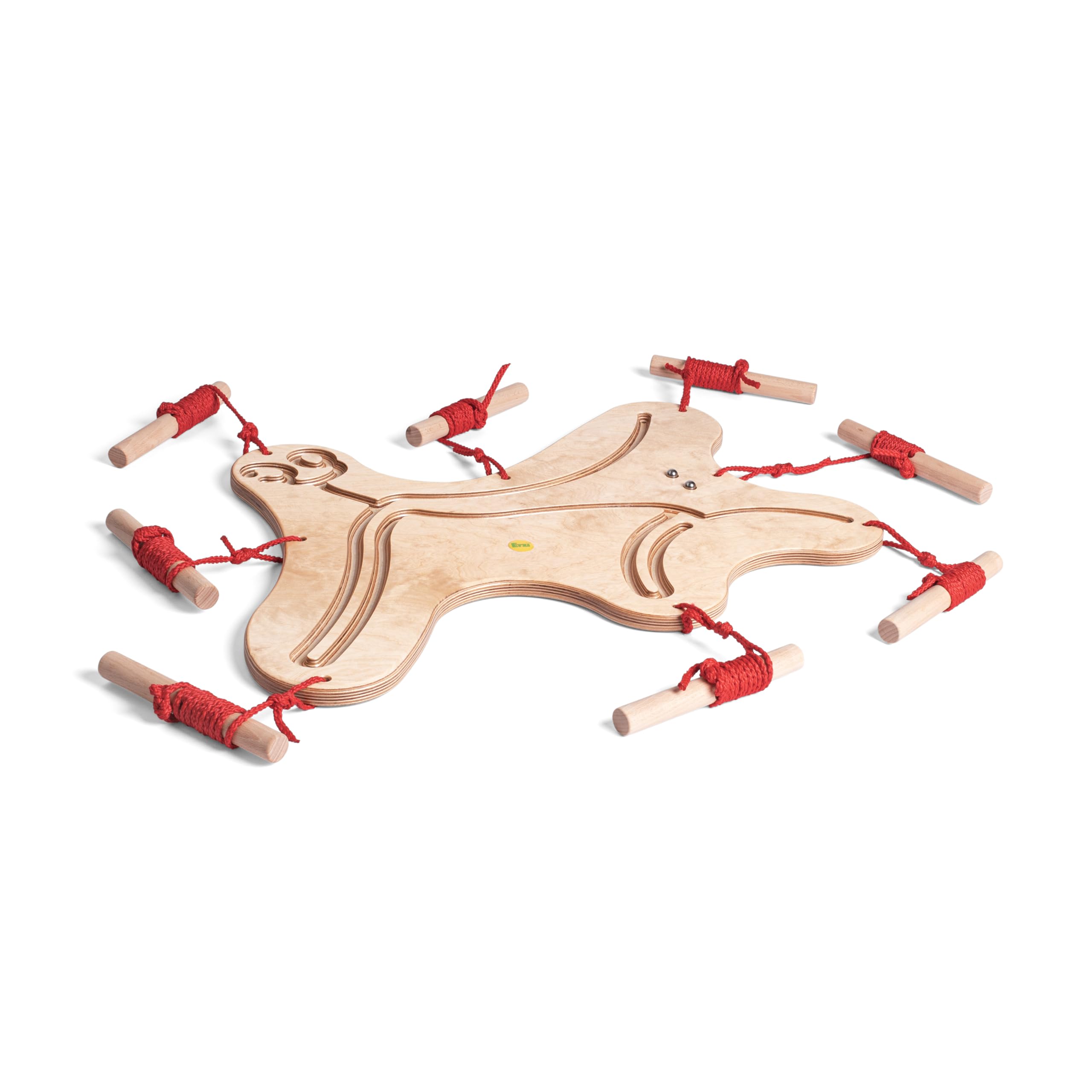 erzi-44375-teamgeist-balancespiel-aus-holz-teamspiel-f-r-2-9-spieler image 1