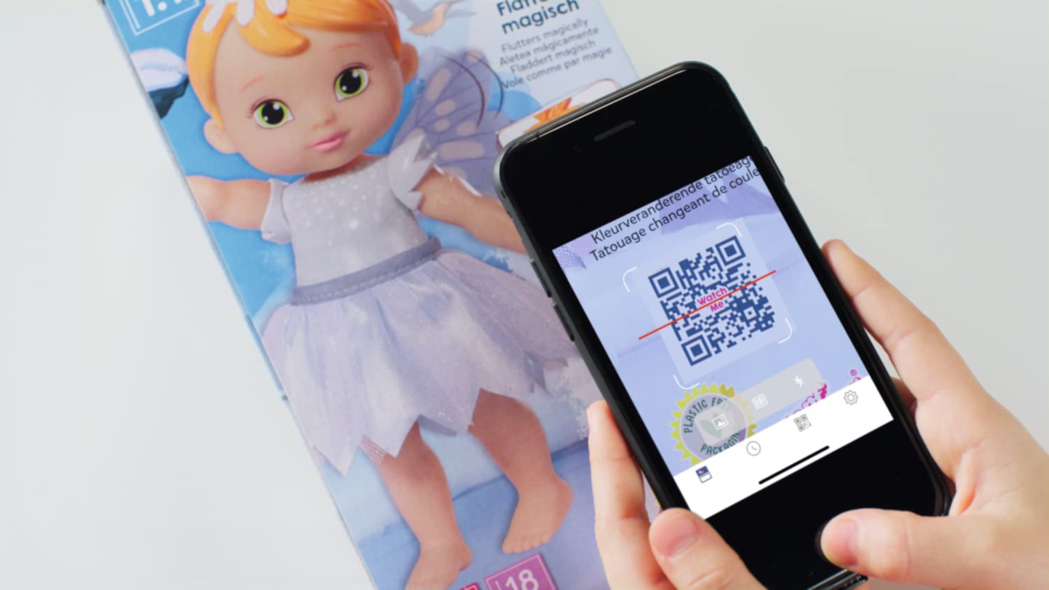 baby-born-storybook-fairy-ice-18-cm-feen-puppe-mit-fl-geln-zauberstab-und-bilder image 5